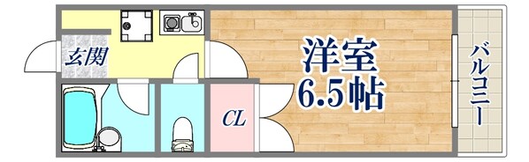 コンフォート甲子園の物件間取画像